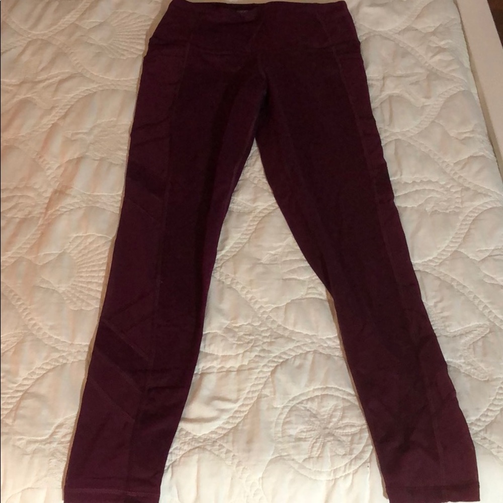 Victoria’s Secret Sport Burgundy Leggings